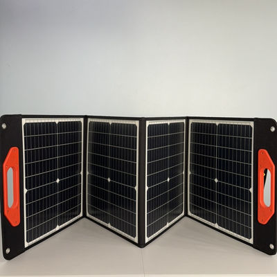100W Foldable Monocrystalline Silicon Solar Panels Black CE Certified Hot Offer