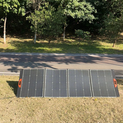 300W Foldable Camping Solar Panels Monocrystalline Cell Small Home System