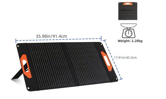 Customization Mono Crystalline Solar Cell 60W 100W 200W