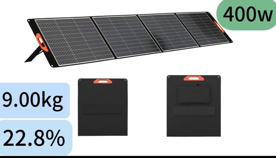 60W 100W 200W 400W Monocrystalline Silicon Solar Panels with CE Certification in Black