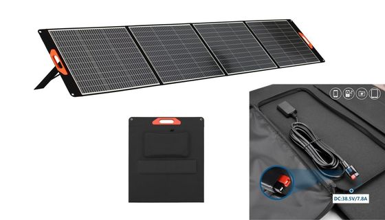 60W 100W 200W 400W Monocrystalline Silicon Solar Panels with CE Certification in Black