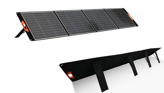 Black Power Solar Panels 400W Outdoor Household Fold Up Solar Panels
