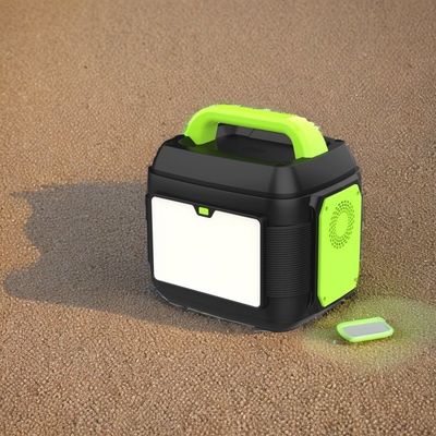 220V 600W 300W 2200W Mobile Power Station for Camping with Solar Panel and LED Light