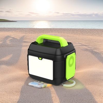 220V 600W 300W 2200W Mobile Power Station for Camping with Solar Panel and LED Light