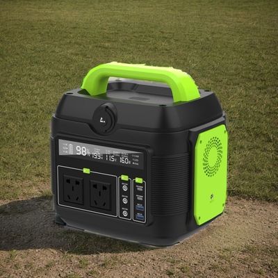 220V 600W 300W 2200W Mobile Power Station for Camping with Solar Panel and LED Light