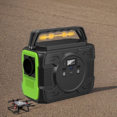 Portable Power Station with LED Light Sos and DC1 2 Output 12V-16.8V/6A at Affordable