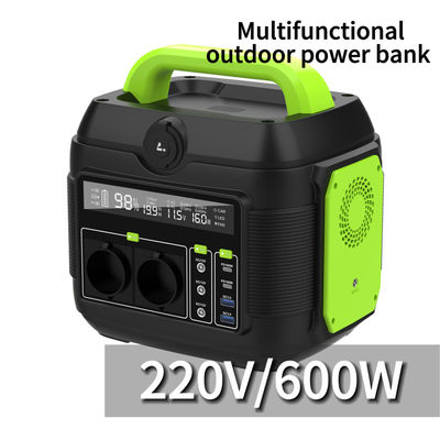 Portable 220V 600W Outdoor Camping Solar Power Supply Station for Emergency Charger and Energy Storage