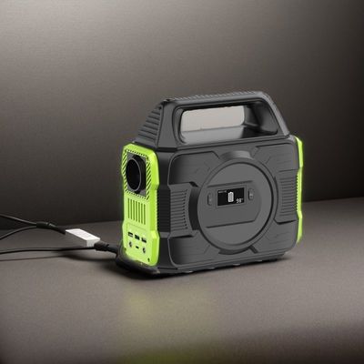Reveal Liquid Crystal Display Mobile Power Generator for Camping and Energy Storage