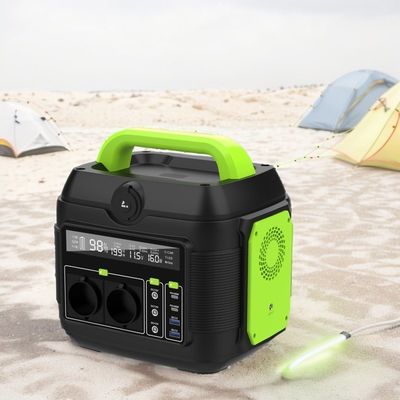 600W Outdoor Energy Storage Power Station for LED Lighting and Emergency Power Supply Lithium Battery Included