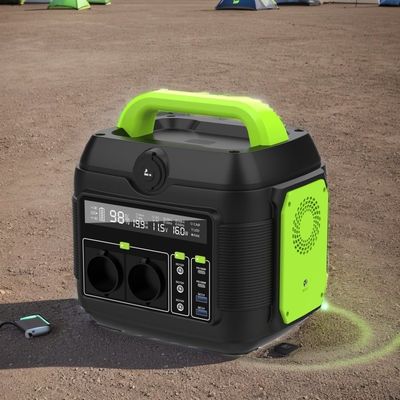 600W Portable Power Station with MPPT Technology and Pure Sine Wave Inverter