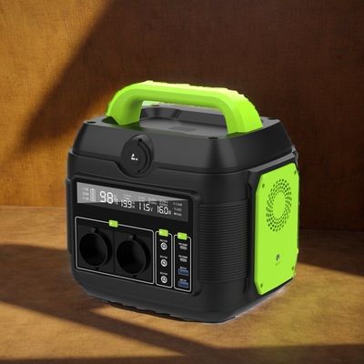 600W Portable Power Station with MPPT Technology and Pure Sine Wave Inverter