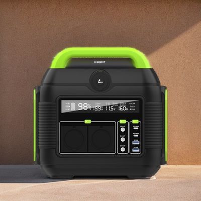 MPPT 110V/220V 600W Lithium Battery Outdoor Solar Portable Power Station for Camping