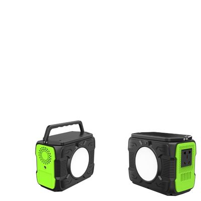 300W Outdoor Lithium Battery Pack Rechargeable Solar Generator AC DC Type-C Battery Backup Power Emergency Portable Solar Power Station