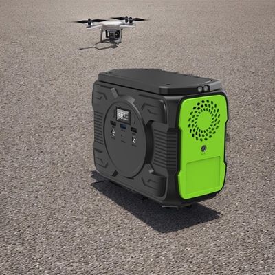 300W Outdoor Lithium Battery Pack Rechargeable Solar Generator AC DC Type-C Battery Backup Power Emergency Portable Solar Power Station