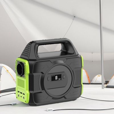 High Power 300W Solar Mobile Power Outdoor Camping RV Power Station Reveal 225*120*215mm