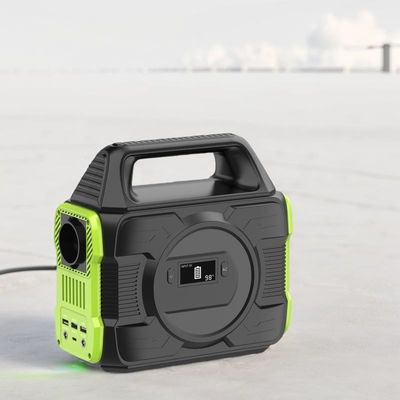 High Power 300W Solar Mobile Power Outdoor Camping RV Power Station Reveal 225*120*215mm