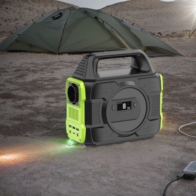 Outdoor Portable Power Station with Liquid Crystal Display and 2200W High Power Output