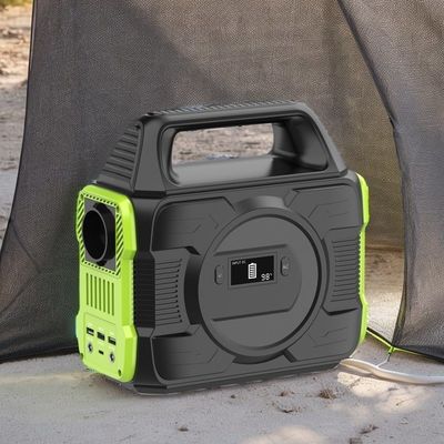 Outdoor Portable Power Station with Liquid Crystal Display and 2200W High Power Output
