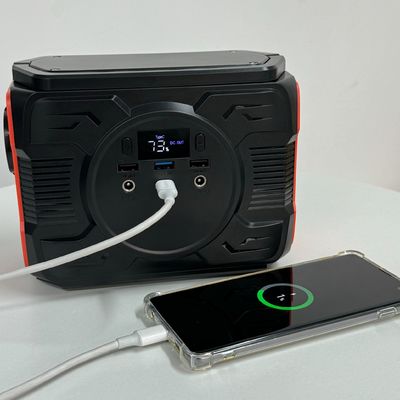 Modified Wave AC Output 200W Solar Wind Generator for Camping RV Emergency Night Fishing