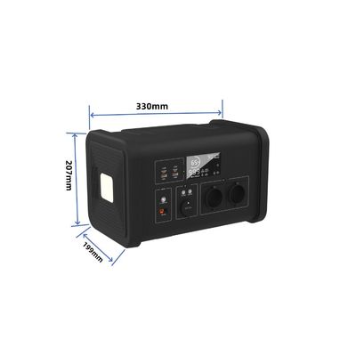 700W/537.6wh Portable Power Station for Camping and Lightweight Power Source