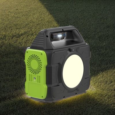 300W Portable Home Emergency Power Station with Solar Energy Storage Recyclable MPPT