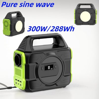 Power Up Your Outdoor Adventures with 300W Solar Battery Pack and Power Output