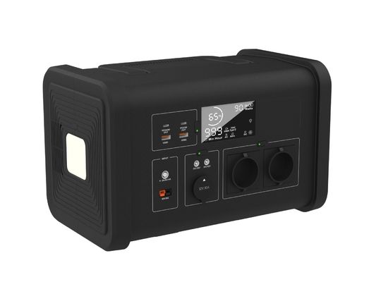 Portable Power Station with 700W AC Output Power 700W Energy Storage Powered by Solar