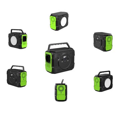 Easy Operation 200W Portable Power Station with Solar Charging and Lithium-Ion Battery