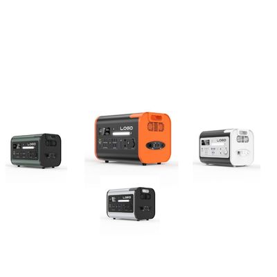 Black 2024 Products 2000W/2200W/2400W Portable Power Station Solar Generators for at Home