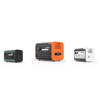 Black 2024 Products 2000W/2200W/2400W Portable Power Station Solar Generators for at Home