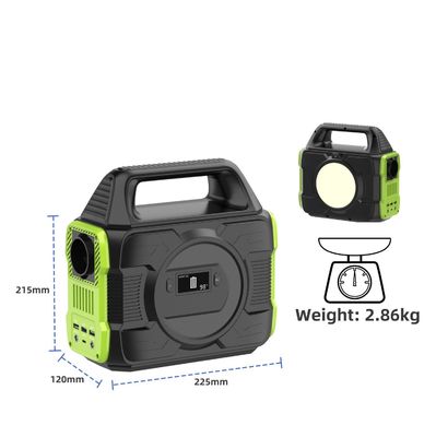 Un AC Socket Customizable 300W Portable Solar Power Plant with Lithium Battery 2024
