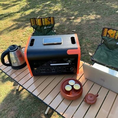 Portable Power Station with Two-Way Fast Charge and AC Pure Sine Wave Output Waveform