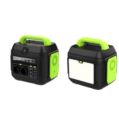 600W Portable Power Station Solar Generator with LED Light 11W and Customized Request
