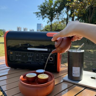 220V Pure Sine Wave LiFePO4 Battery Solar Generator 2048wh Standby Energy Storage 2200W Portable Power Station