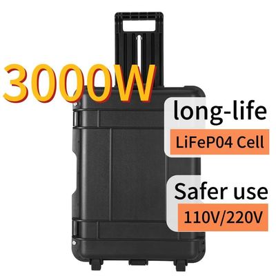 Explosion Proof 3000W Portable Power Station 3000wh Outdoor Solar Power Generator