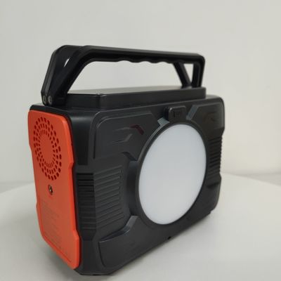 Steady on 4W LED Light and Modified Wave AC Output in 200W Portable Solar Generator