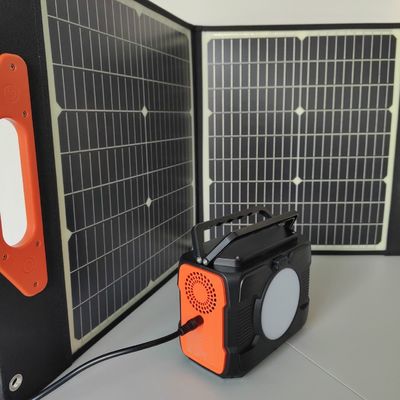 Lightweight 200W Solar Generator with Low Discharge Rate and 48000mAh Battery Capacity