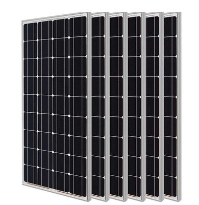 100W32 Monocrystalline Silicon Photovoltaic Module Solar Panel With Aluminum Frame Suitable For House RV Marine