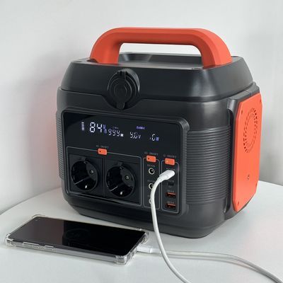 110V 220V Camping Emergency 576wh Portable Solar Mobile Power Station 600W