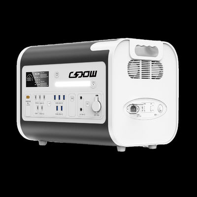 Home Outdoor Portable Power Station Solar Generator AC/DC Outlets Backup Lithium Battery