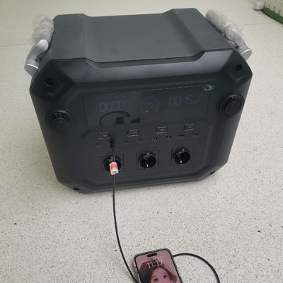 Portable Power Solar Generator 3600watt Continuous Power Supply Home Use Outdoor Us