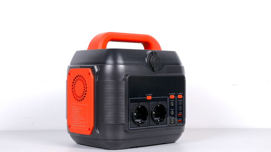 600W Portable Solar Generator Outlet Backup Bank Outdoor Source Power Station