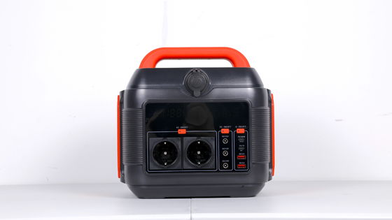 600W Portable Solar Generator Outlet Backup Bank Outdoor Source Power Station