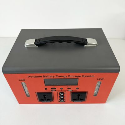 500W portable mobile power station lithium iron phosphate battery camping solar generator