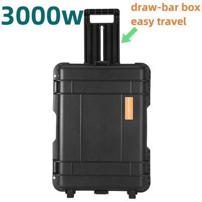6000W LiFePO4 Battery Peak Power 4000W 7000W Outdoor Camping Mobile Power Station