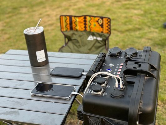 8000W Peak Power Outdoor Portable 220V UPS Power Station with AC Pure Sine Wave Output