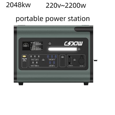 Outdoor Emergency Camping Light and Charging Treasure with Portable Power Station