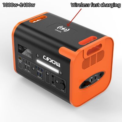 LiFePO4 220V 2048wh Pure Sine Wave Portable Mobile Power Station for Outdoor Camping