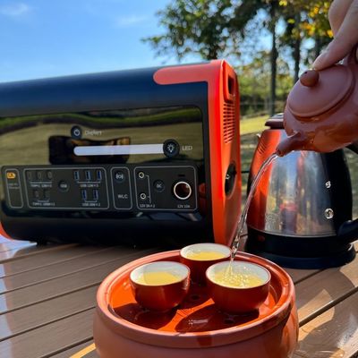 2048wh Capacity Energy Storage Camping Solar Power Station AC Charging Time 90 Minutes