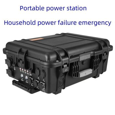 All Socket Type 3000W LiFePO4 Battery Portable Power Station with Peak Power of 6000W